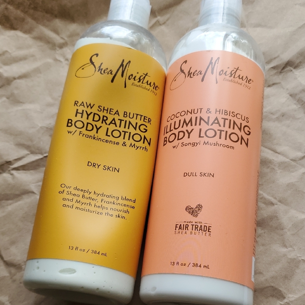 Shea Moisture Body Lotion Set